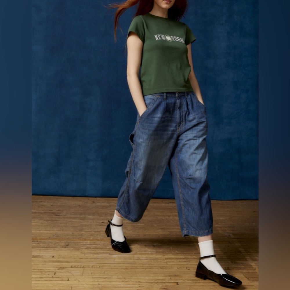 Urban Outfitters Cropped Carpenter Jean - Picture 4 of 13